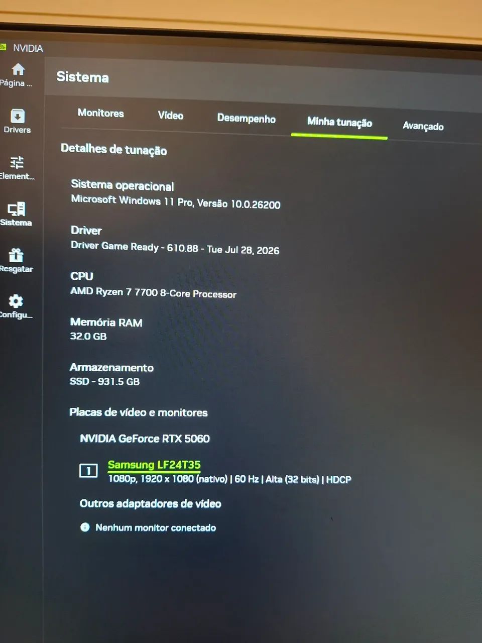 PC gamer RTX 5060 + Ryzen 7700 + 32Gb - Foto 5