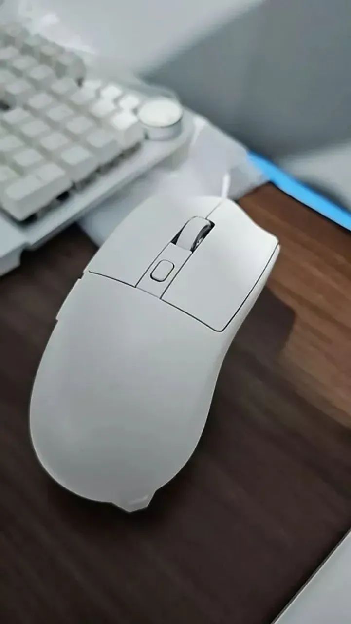 Mouse Gamer Branco Sem Fio/Bluetooth/2.4G - Foto 2