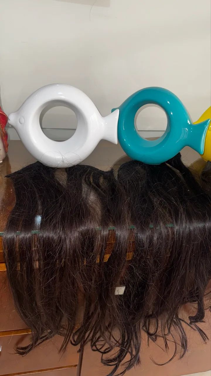 Mega Hair Castanho Brasileiro Ondulado - Foto 3