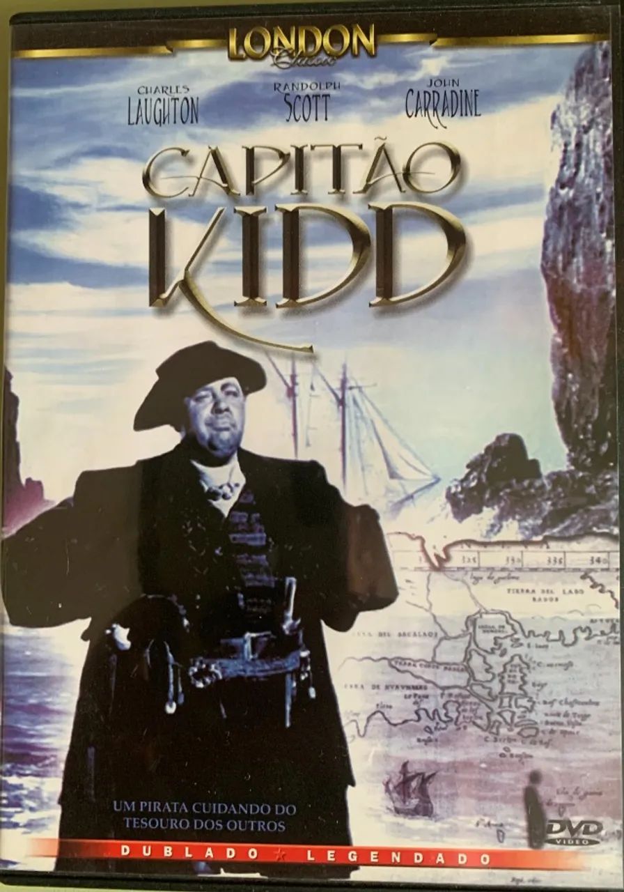 DVD CAPITÃO KIDD