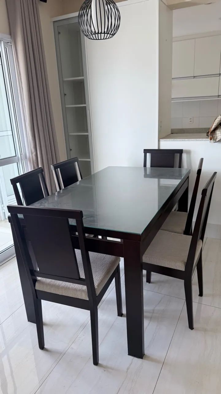 Mesa de jantar 6 lugares  - Foto 2
