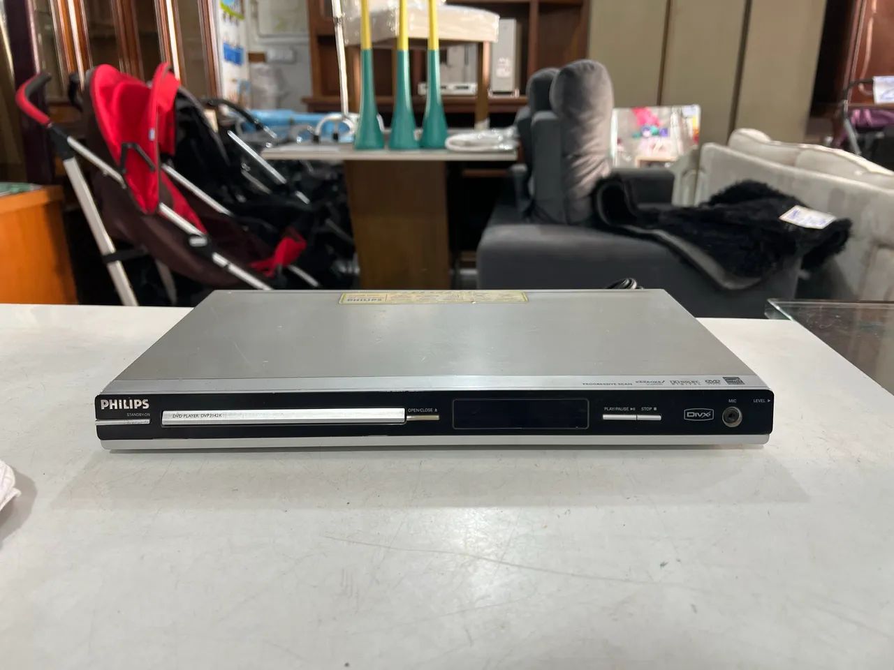 DVD Player Philips DVP3142K com Defeito 
