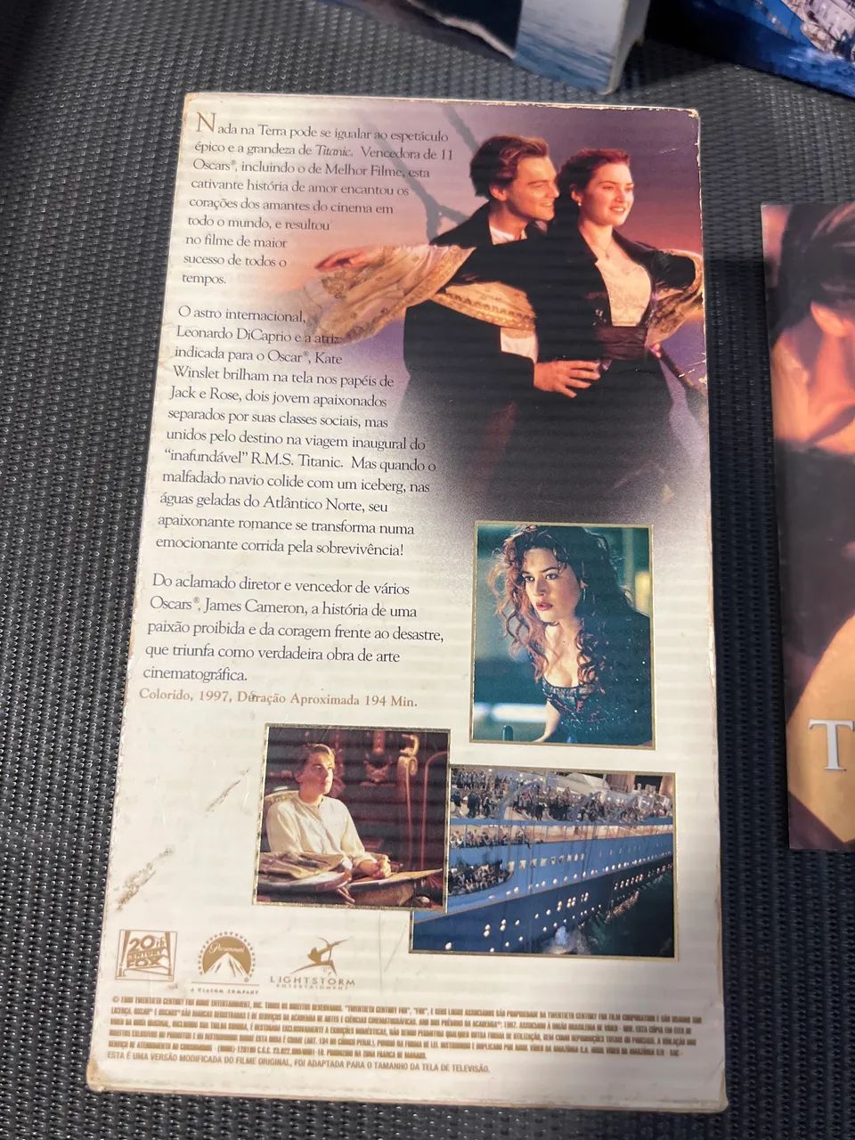 Fita VHS dupla Titanic - Foto 3