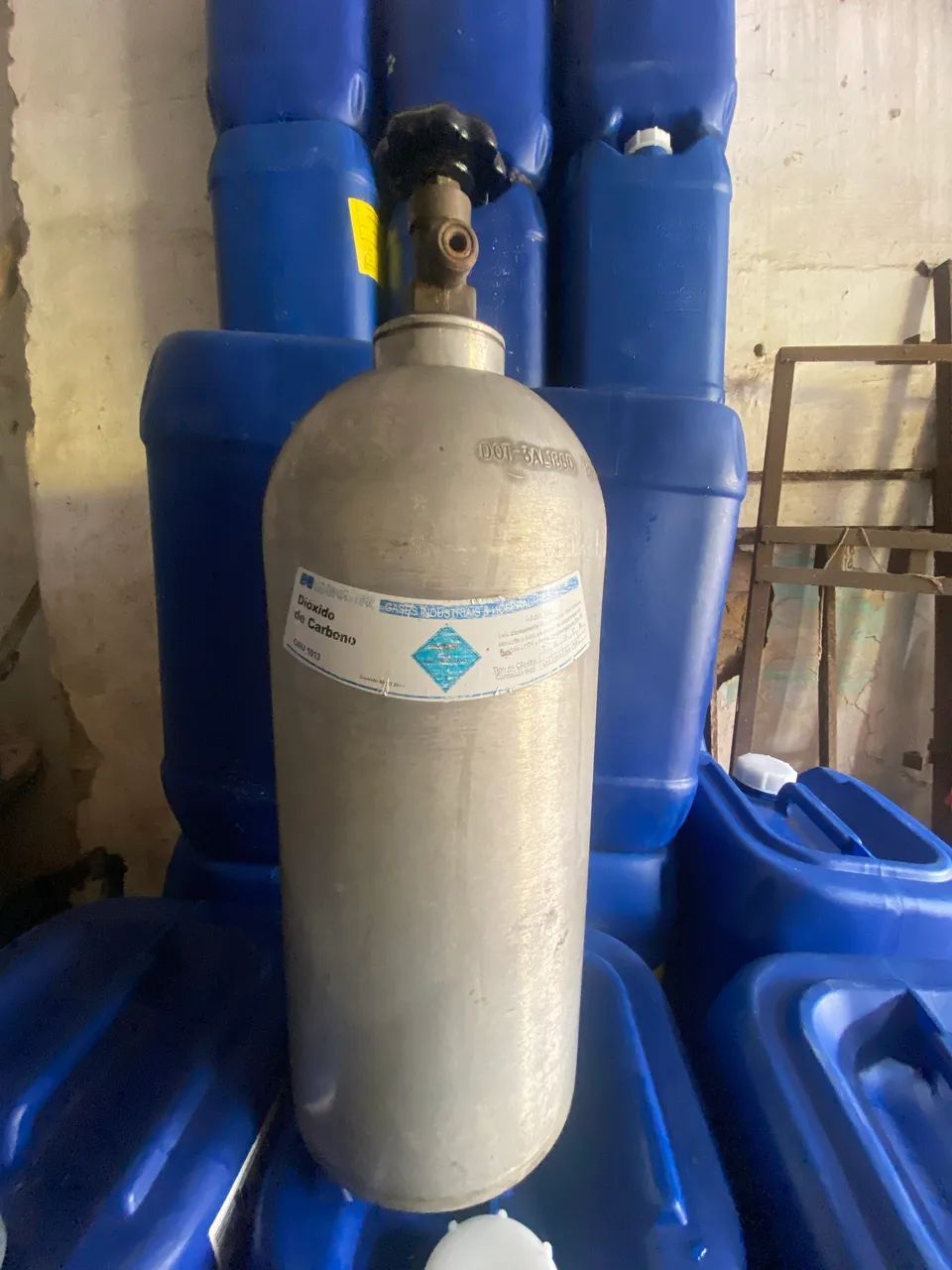 Cilindro de dióxido de carbono