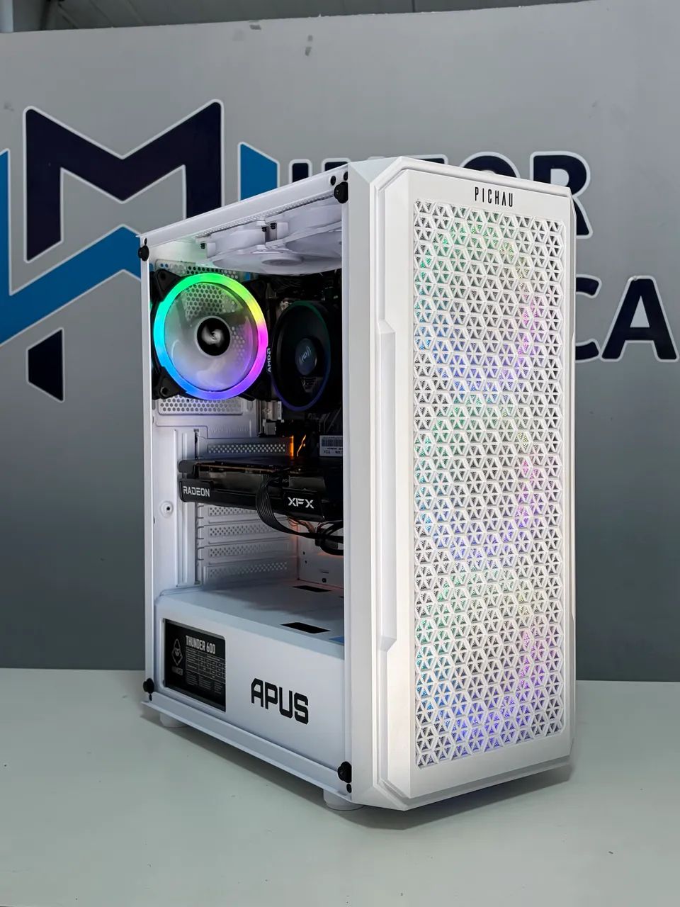 PC Gamer Ryzen 5 5500 / RX 6600 XFX - Foto 3