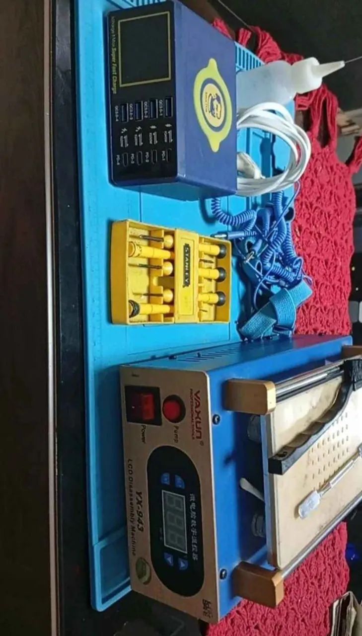 Material para bancada de celular 