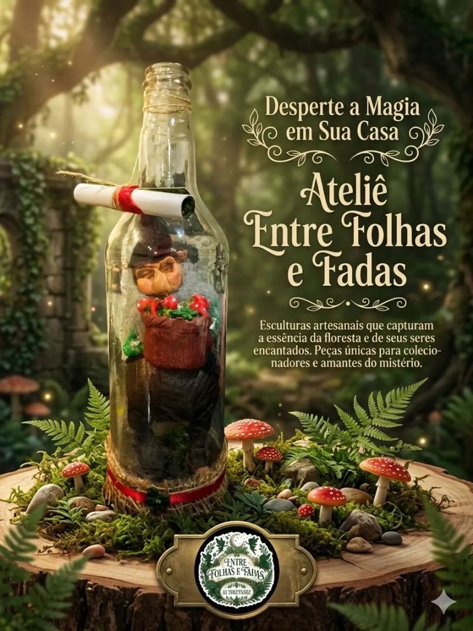 Duende na garrafa - Foto 3