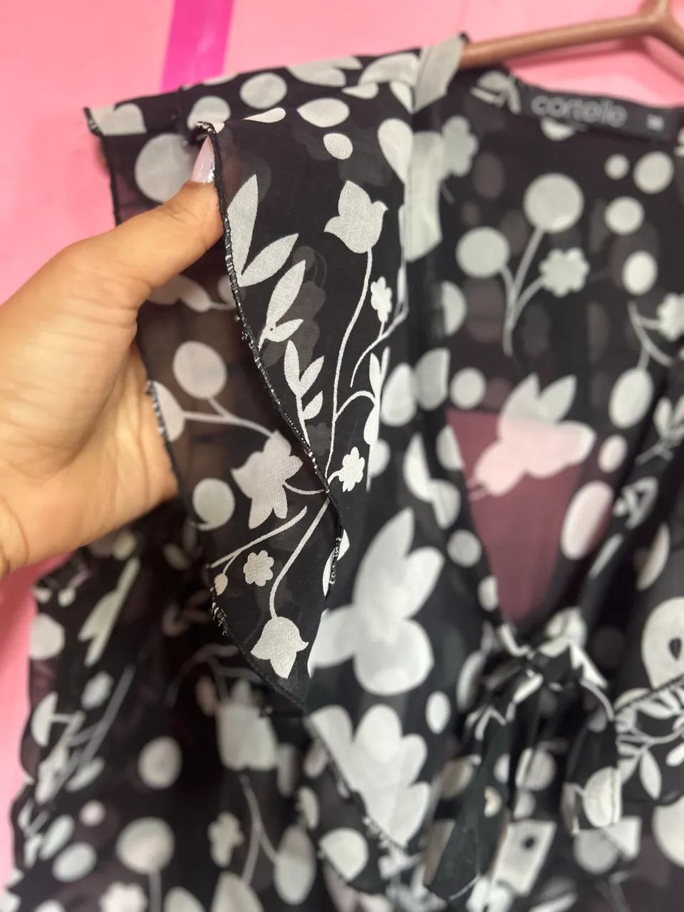 Camisa/blusa com gola destaque - Foto 3
