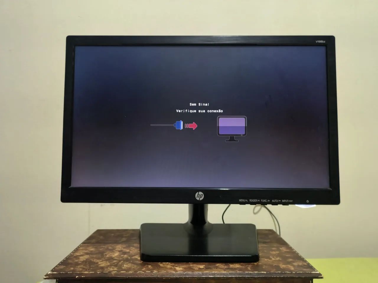 Monitor Hp 18,5 polegadas 