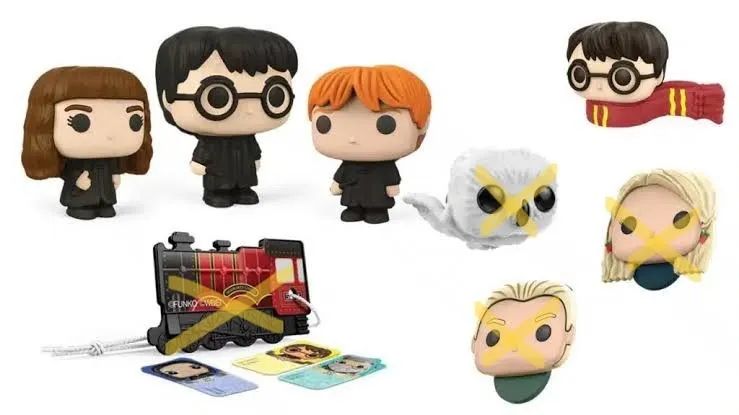 Miniatura HARRY POTTER KINDER OVO (4 ITENS) - Foto 3