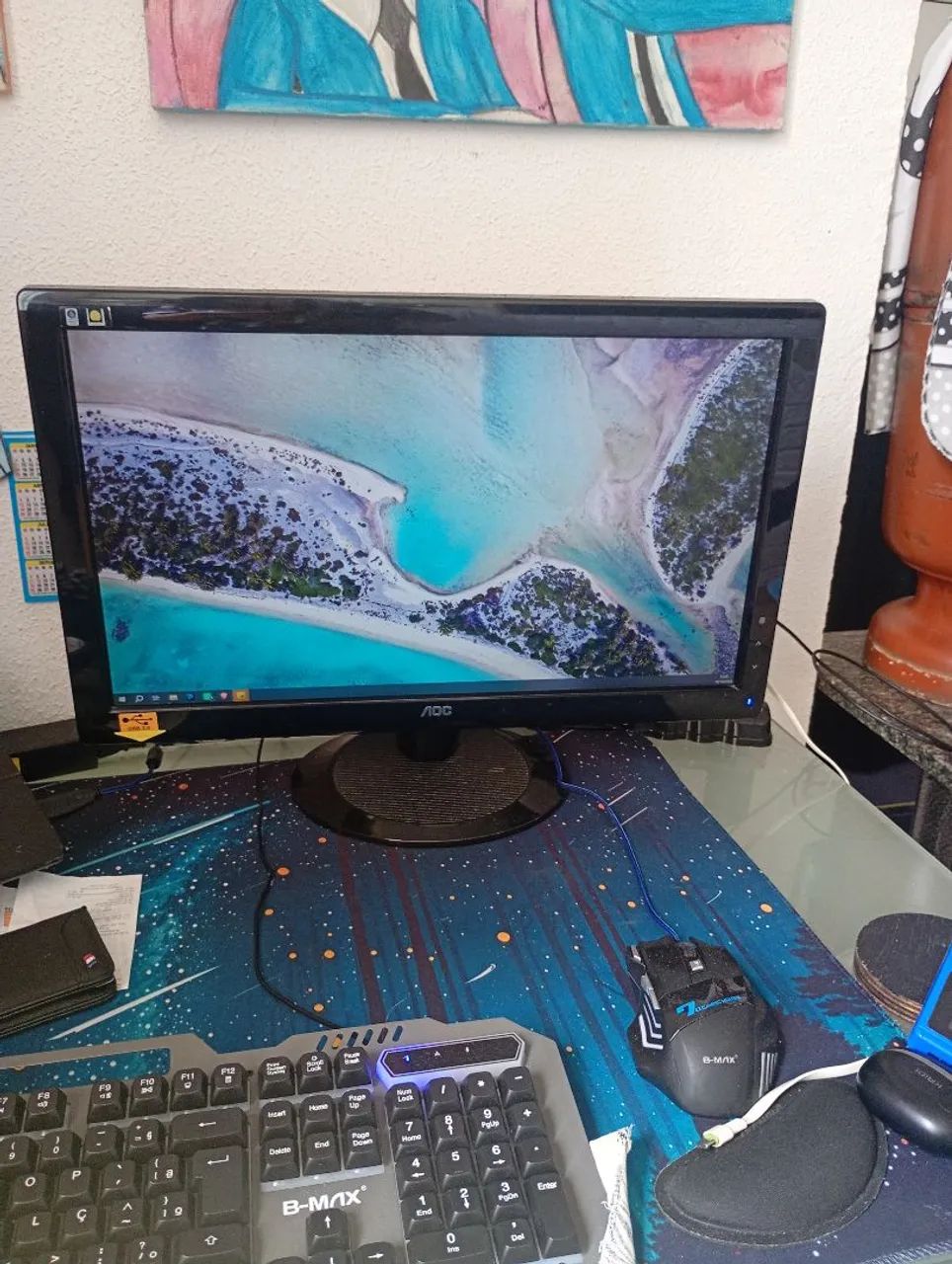 Monitor 22 polegadas AOC em perfeito estado - Foto 5