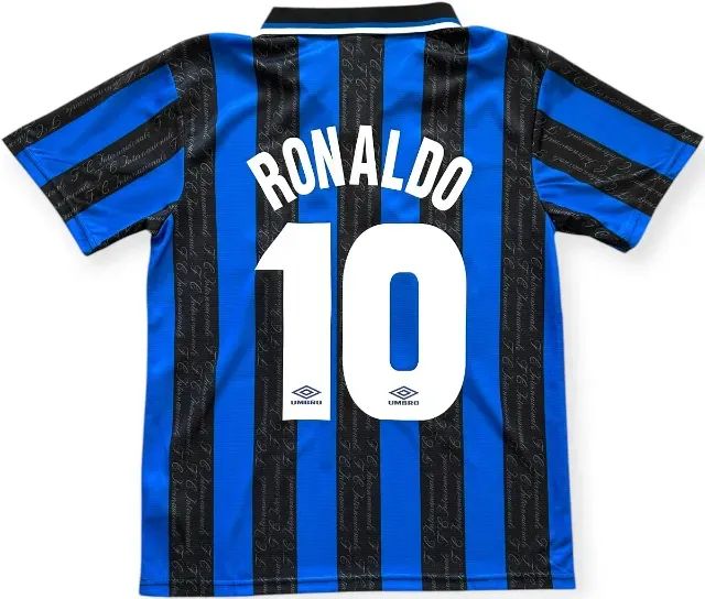 Camisa Inter de Milão Ronaldo Retrô 97/98 - Foto 2