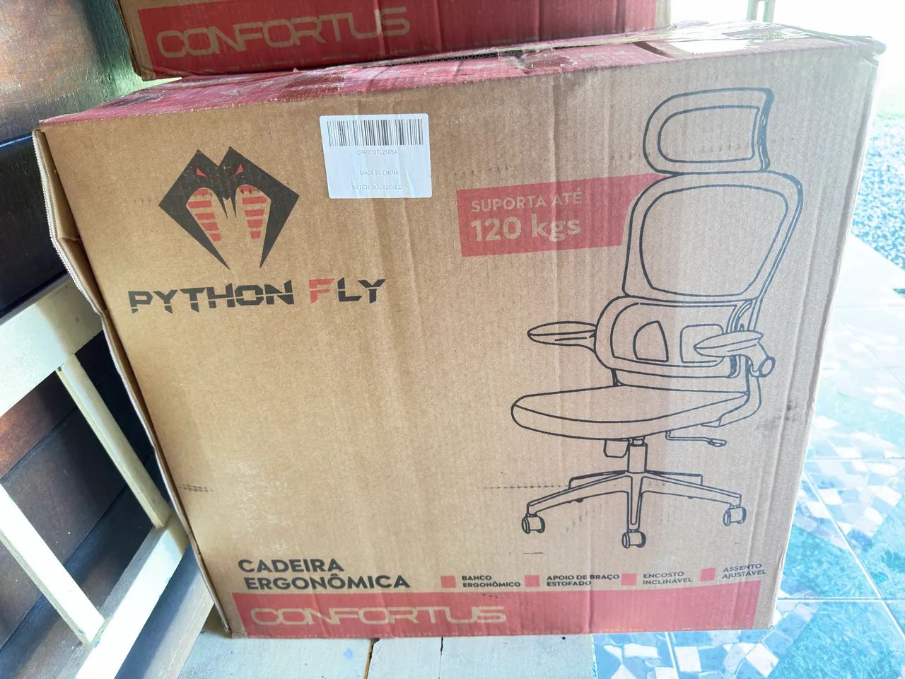 cadeira python fly confortus