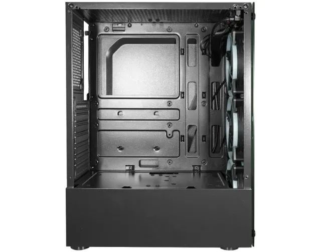 Gabinete Gamer C/ 3 Fans Rgb Elite Multicolor - Cg-10w5 *ENTREGA GRÁTIS* - Foto 6