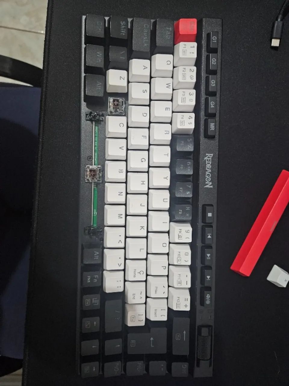 Teclado Mecânico Redragon Magic-Wand - Foto 4