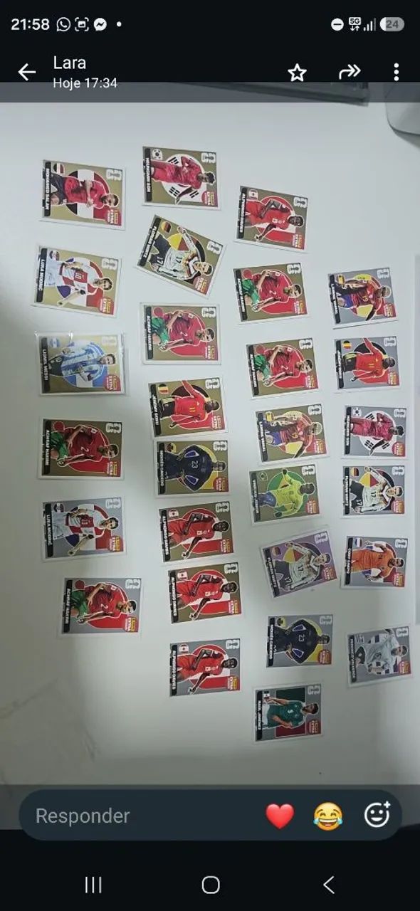 Figurinhas legend copa 2026