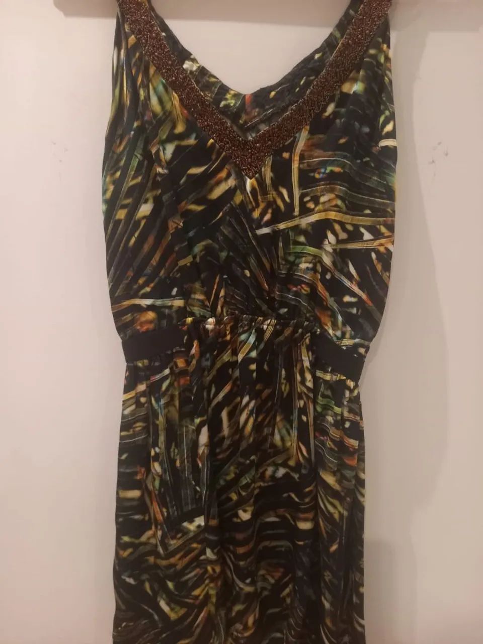 Vestido estampado, marca Cantão  - Foto 5