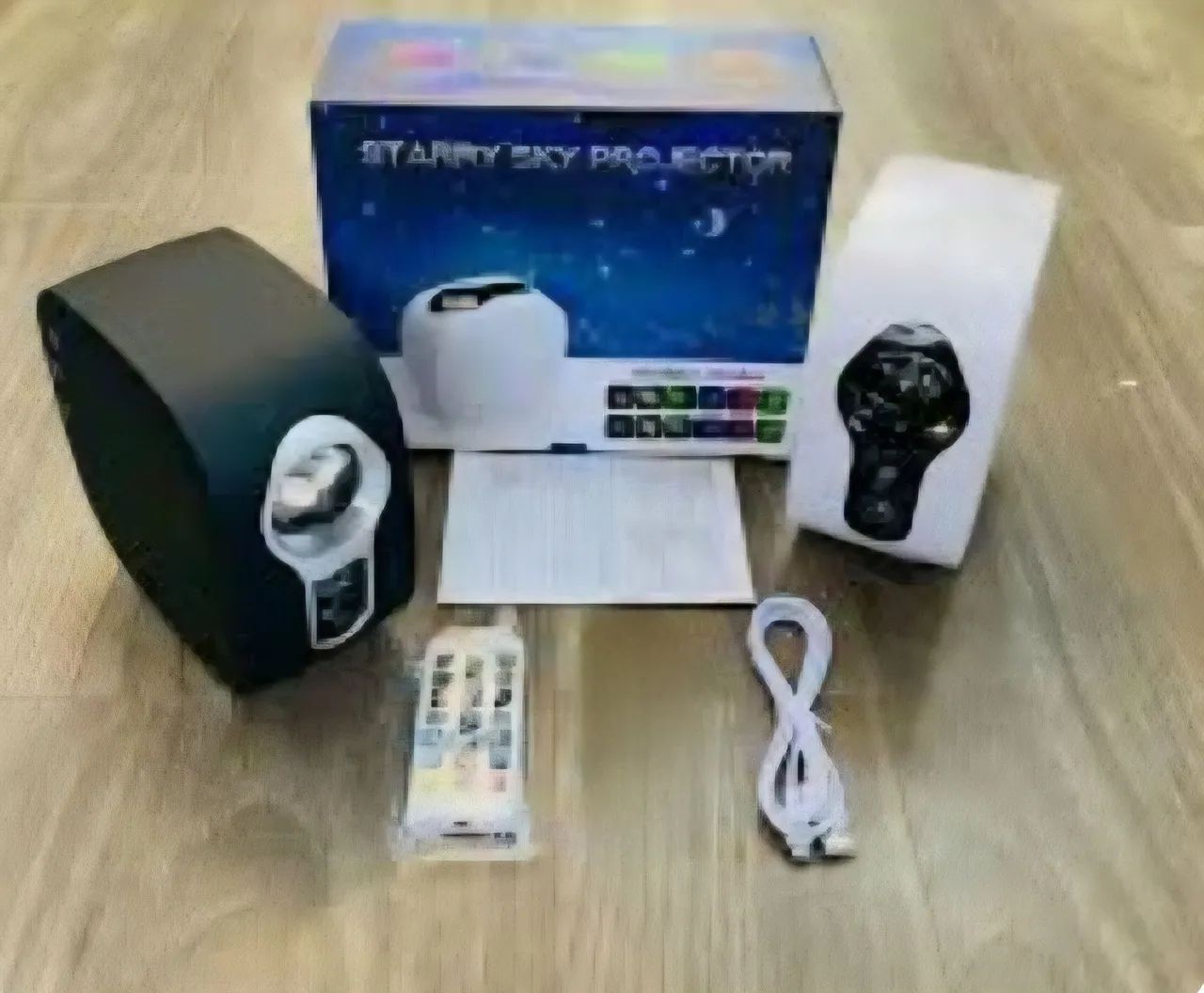 Projetor de Galáxia, Lua e Estrelas, Led 3d Starry Night Para Quarto. - Foto 2