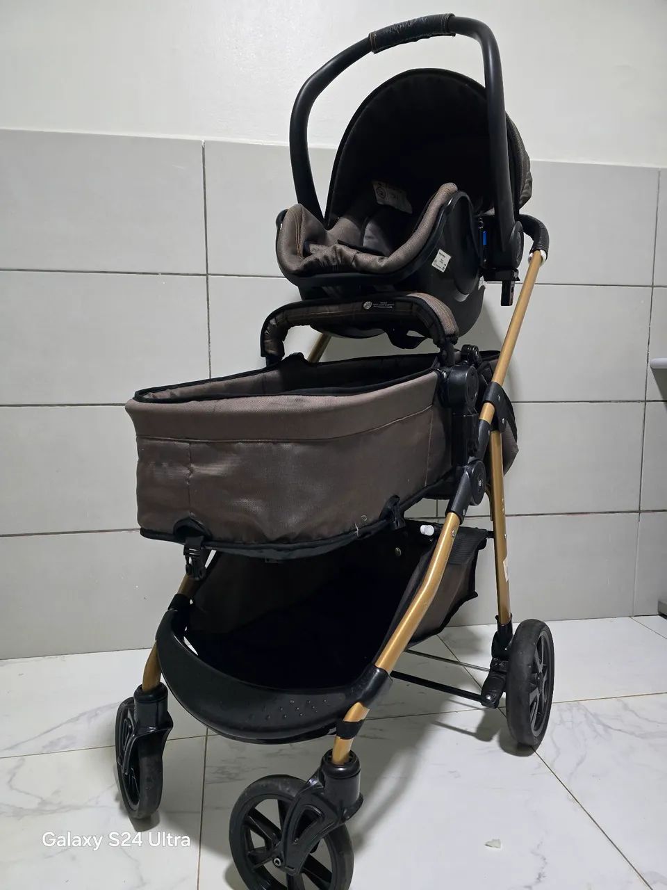 Carrinho Extreme Galzerano (Carrinho, Moisés e bebê conforto)
