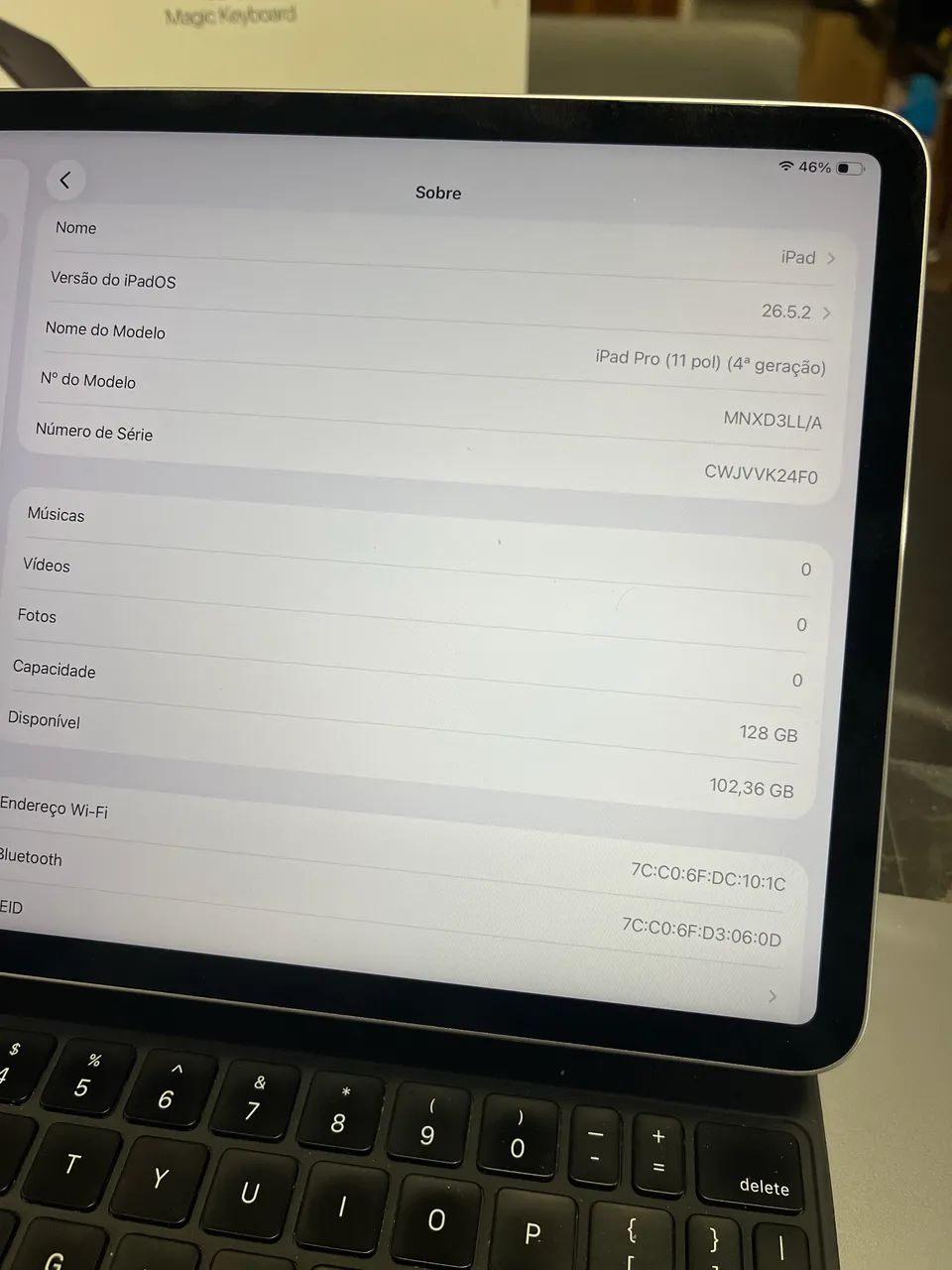 iPad Pro m2 Magic Keyboard  - Foto 5