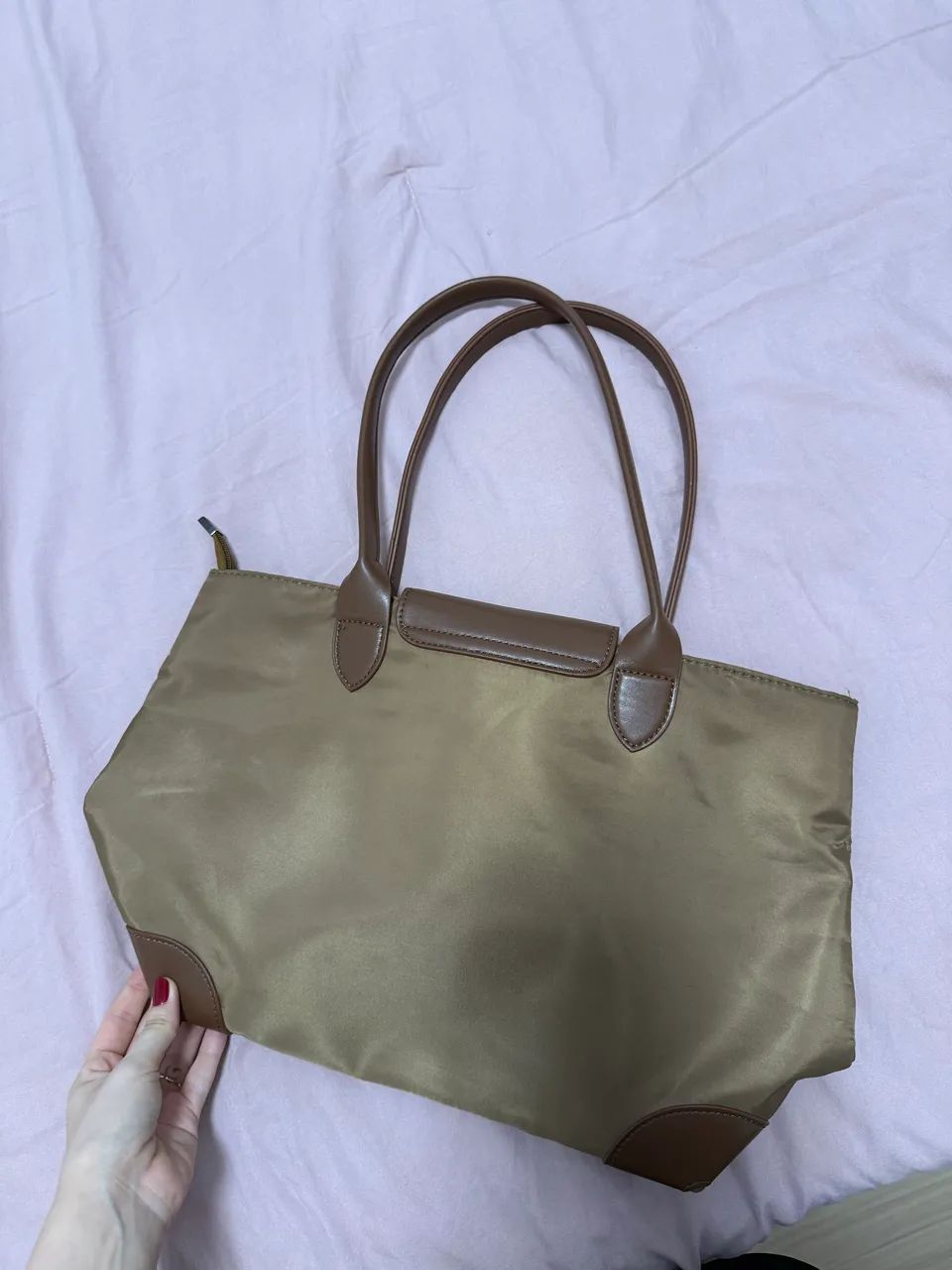 Bolsa marrom grande  - Foto 3