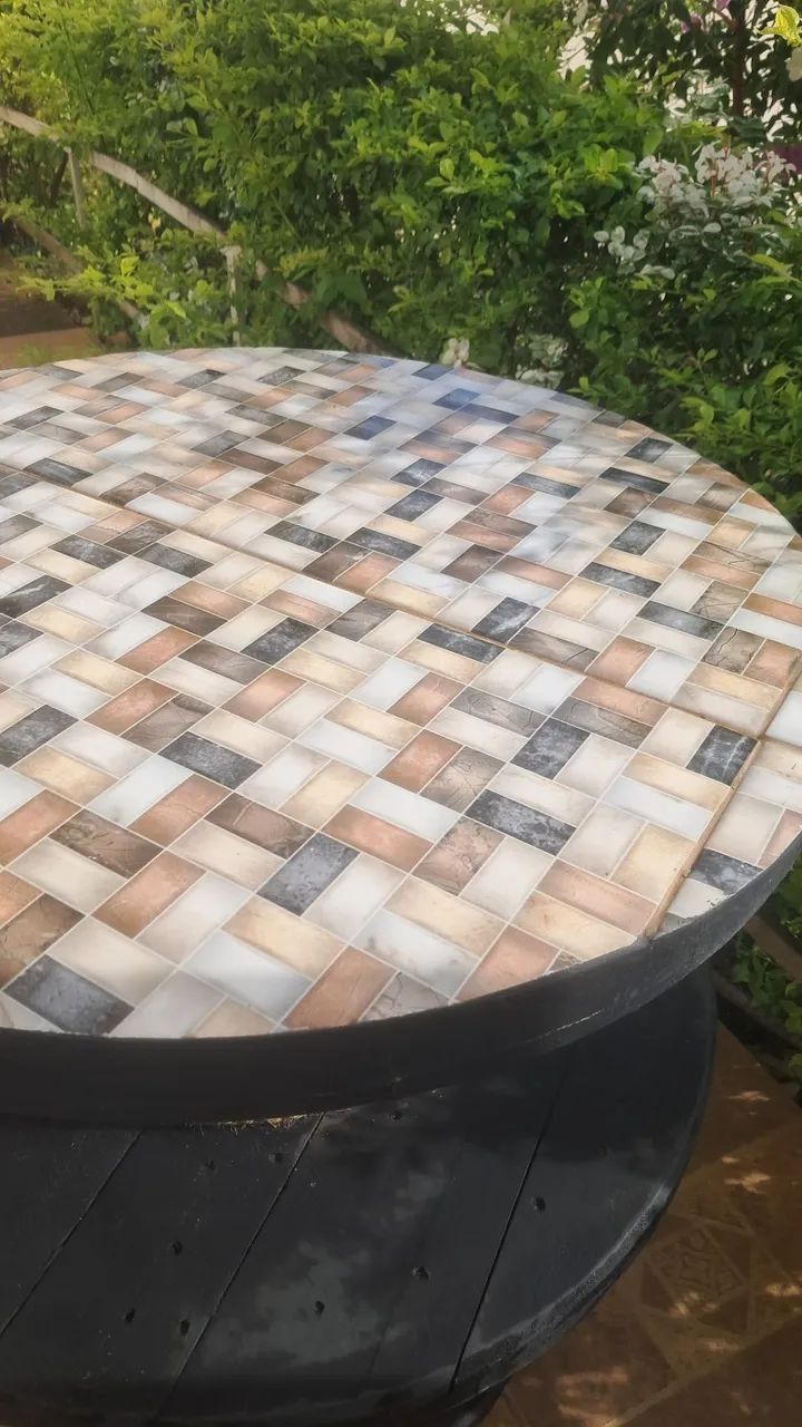 Mesa e duas cadeiras, decoração rústica  - Foto 3