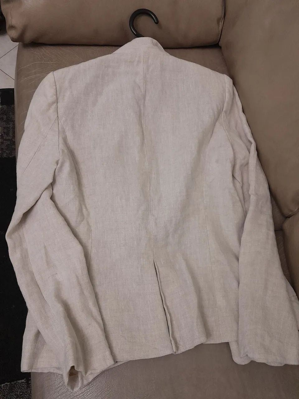 Blazer de linho Zara . - Foto 4