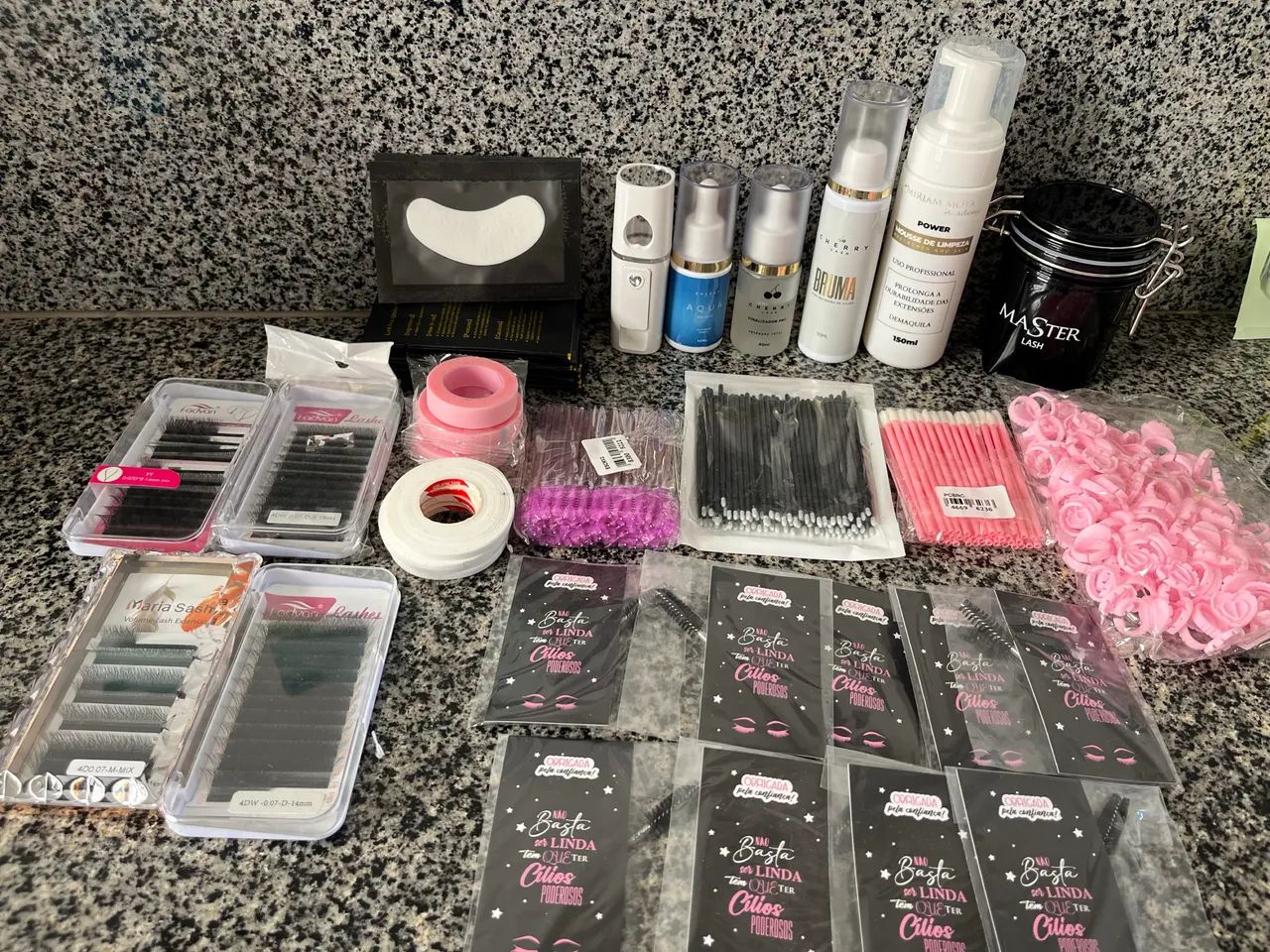 Kit Completo Extensão de Cílios Lash Designer + Mimos - Foto 5