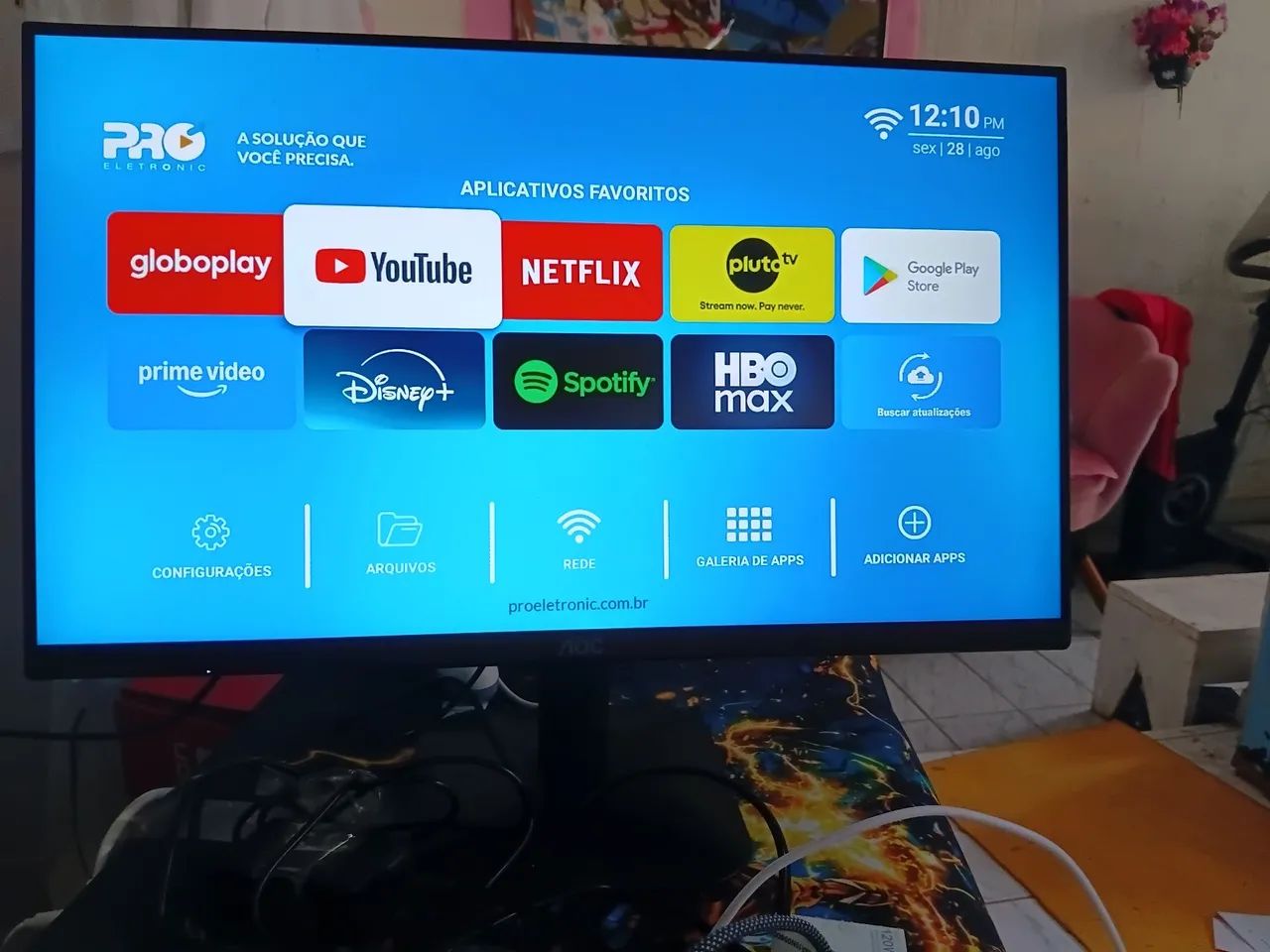 Monitor aoc 24 75hz VA funcionando perfeitamente  - Foto 2