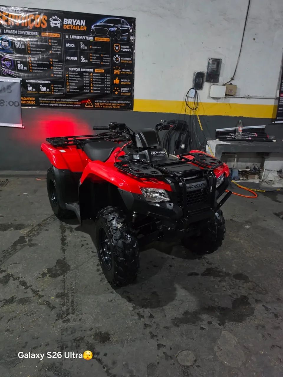 Quadriciclo Honda 420cc Fourtrax  - Foto 4