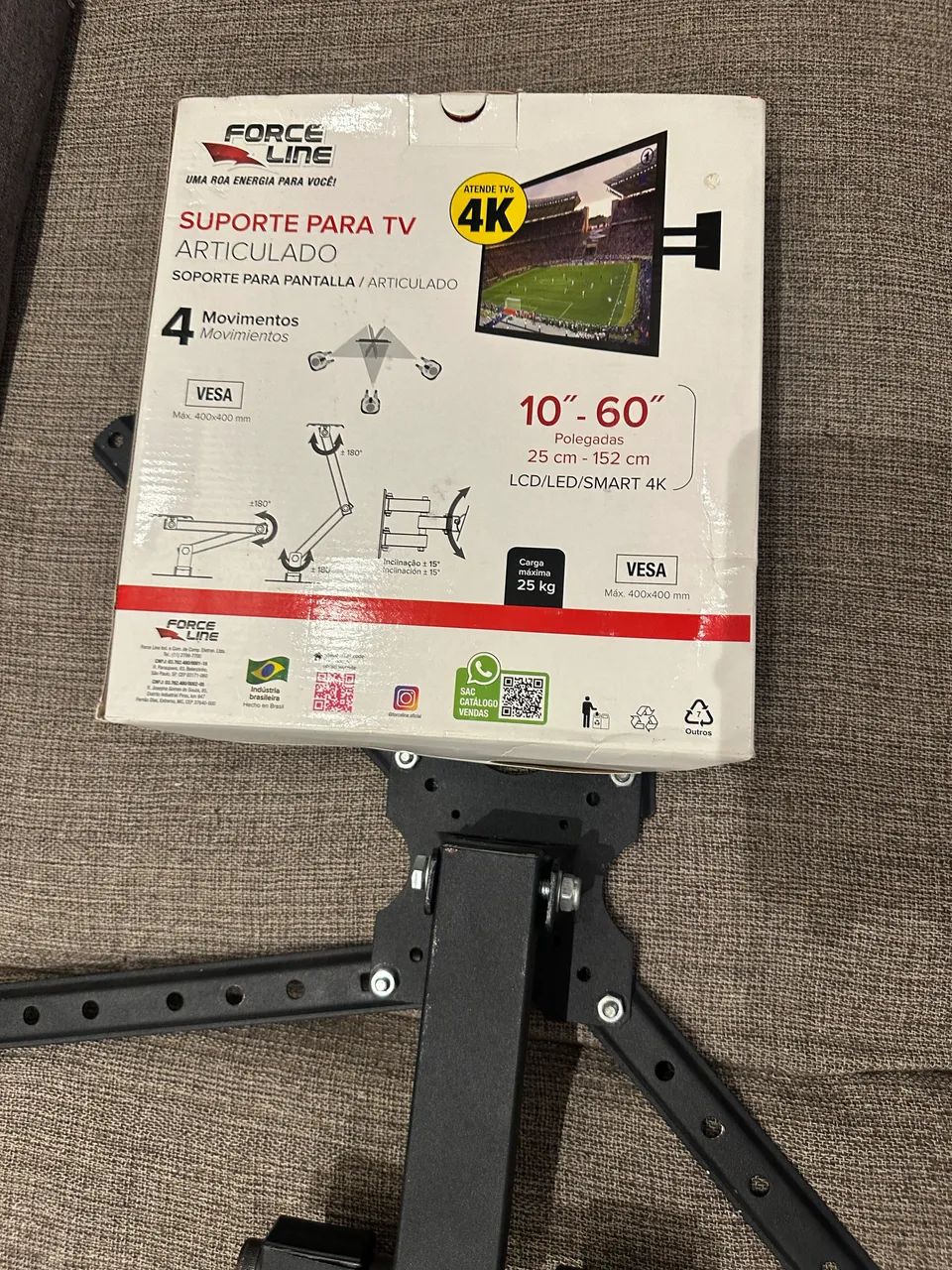 Suporte Articulado para TV 10-60 Polegadas - Foto 2