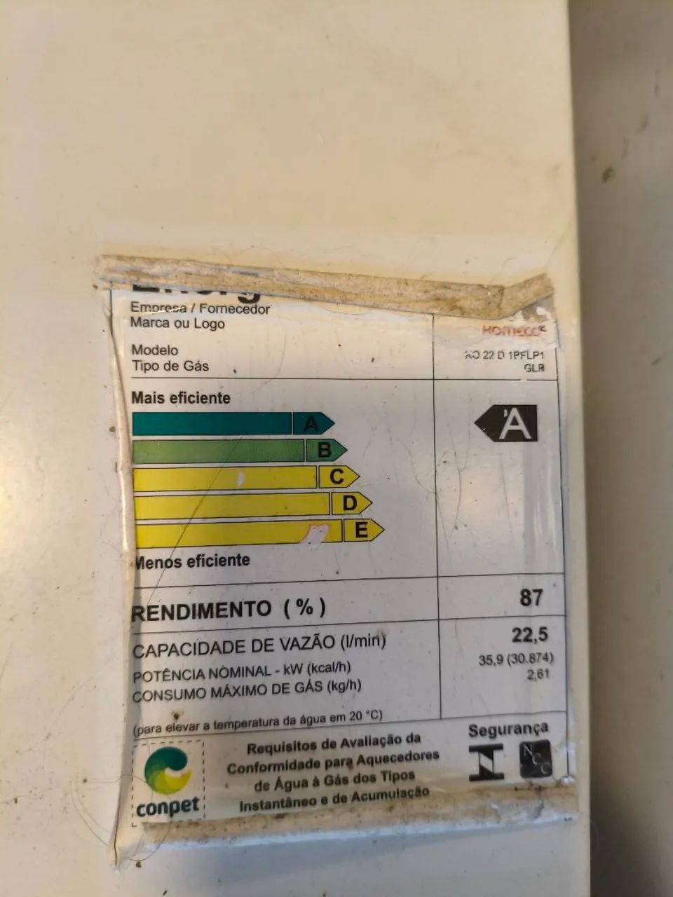 Aquecedor de água a gás komeco - Foto 2