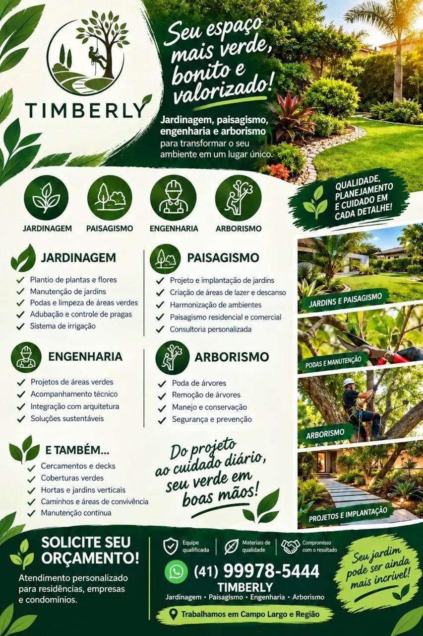 Jardinagem e paisagismo 