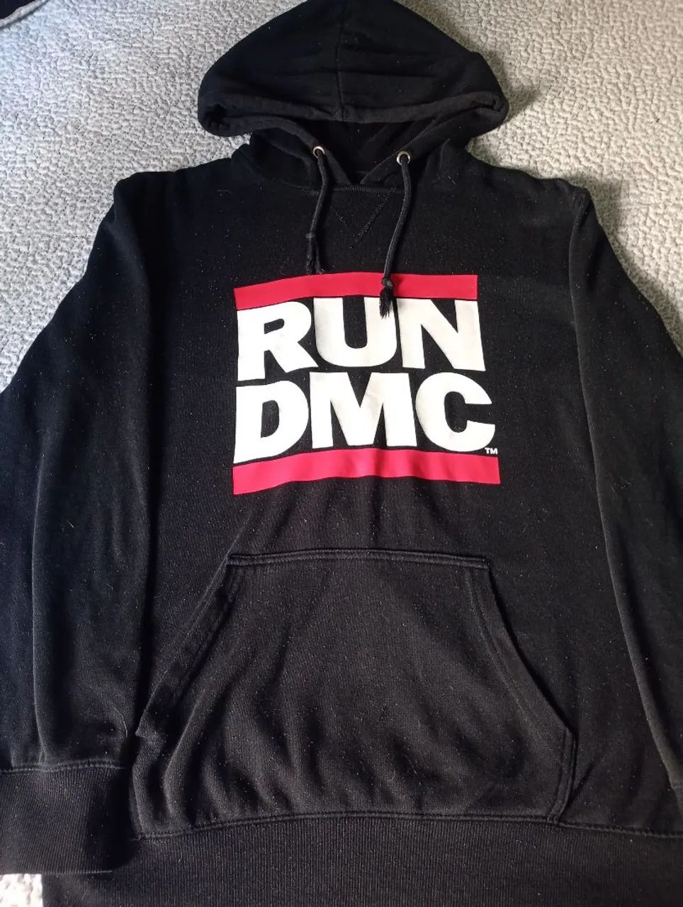 Moletom preto RUM DMC  - Foto 2