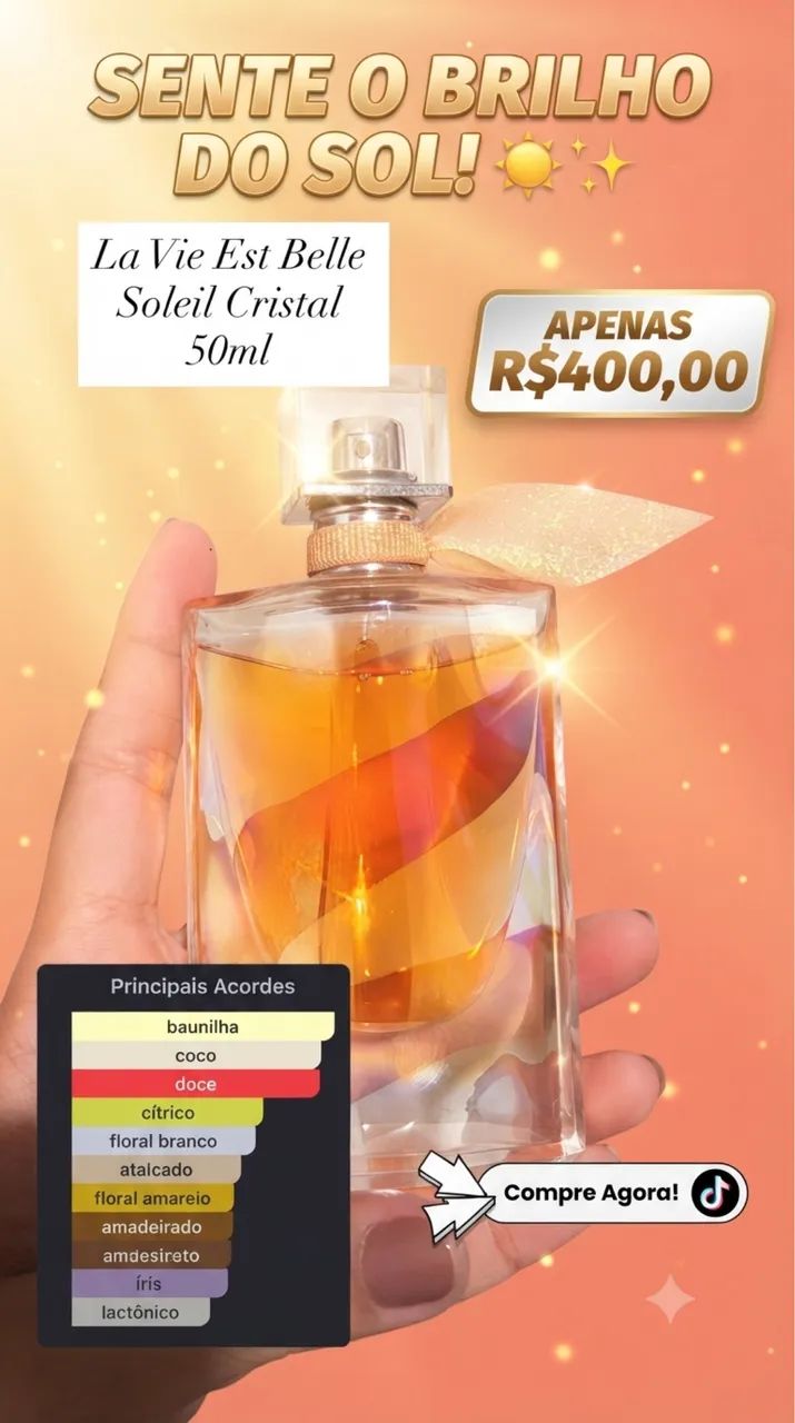 Perfume La Vie Est Belle Soleil Cristal 50ml - Foto 2
