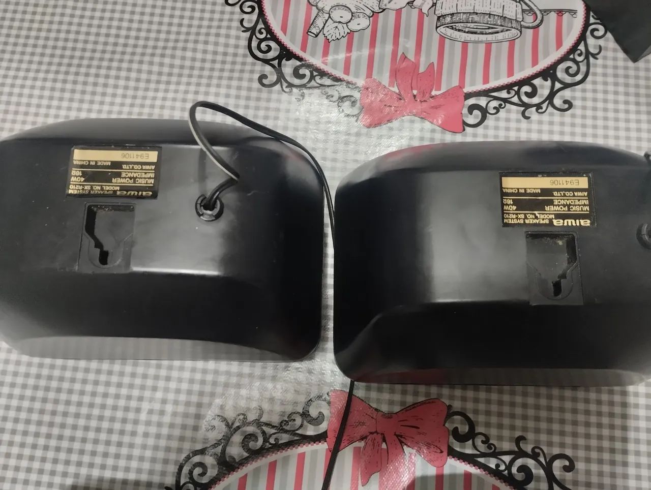 4 Caixas satélite aiwa  - Foto 3
