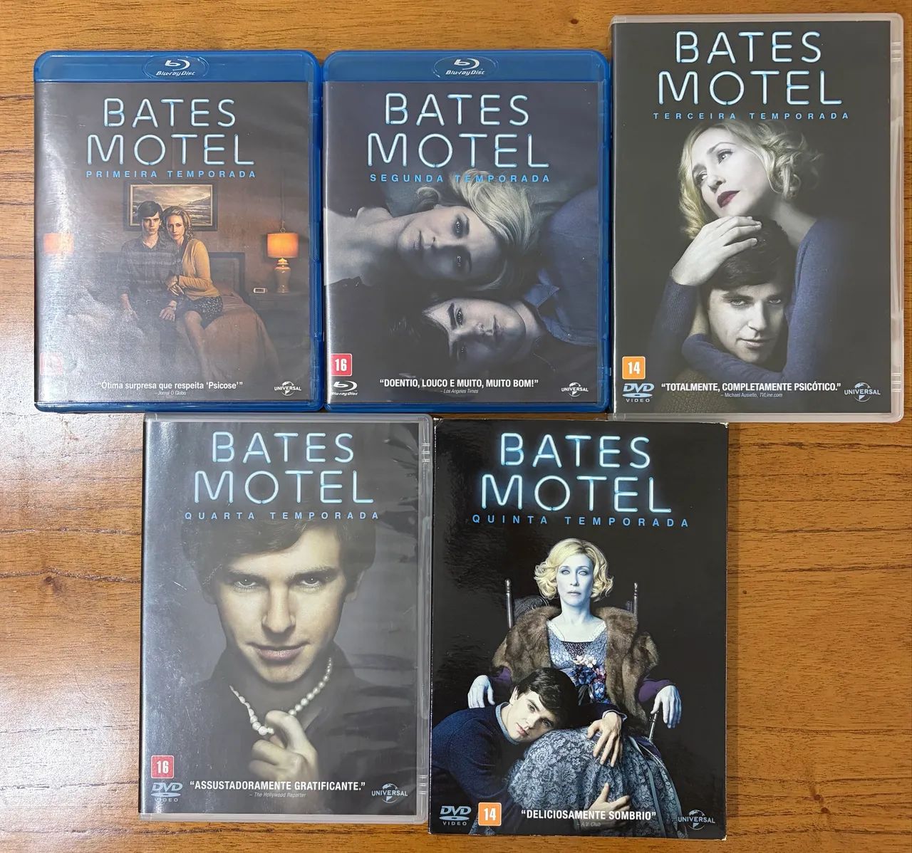 Bates Motel Série Completa Coleção em Bluray e Dvd - Foto 2