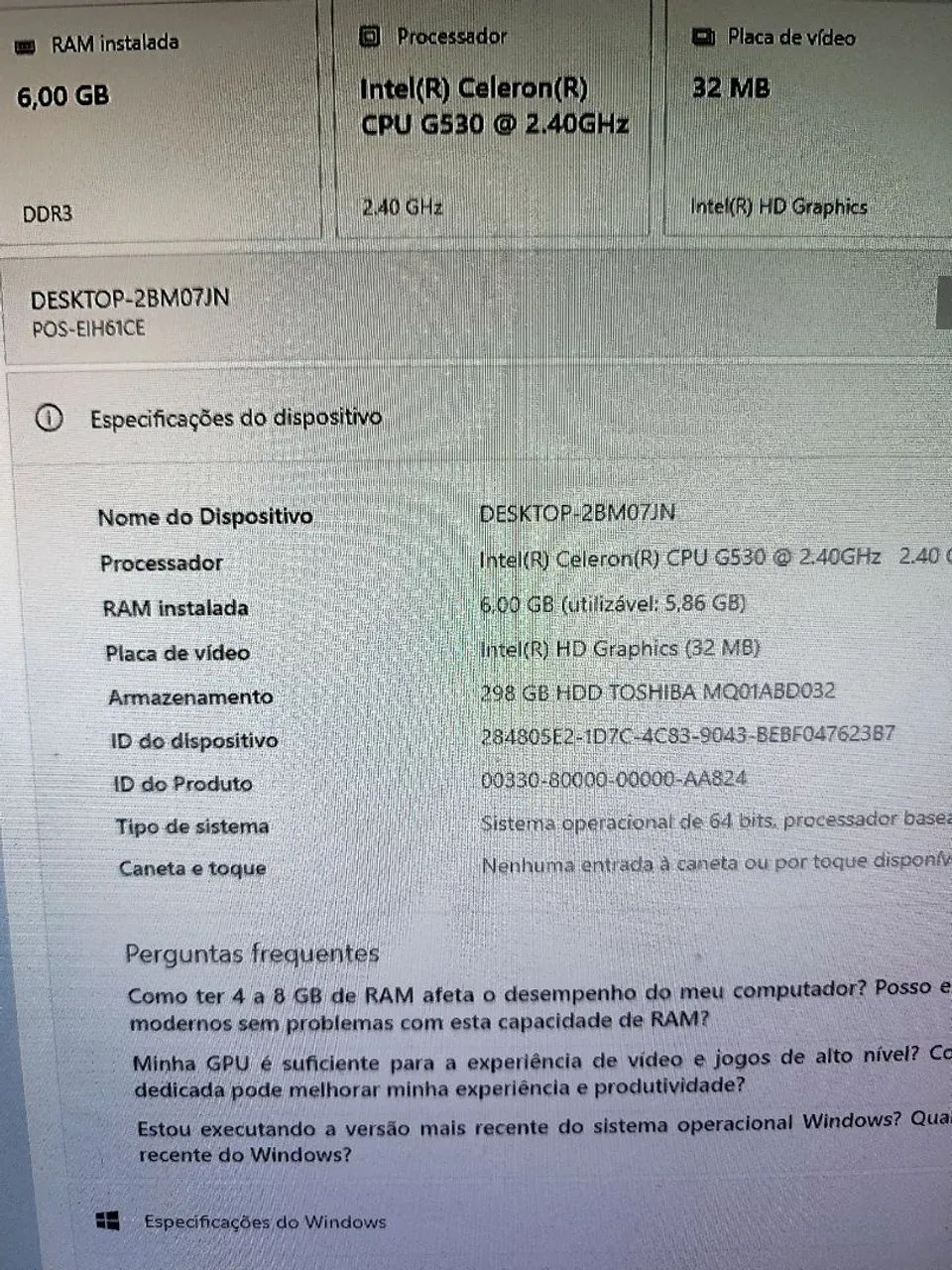 Computador para home office  - Foto 2