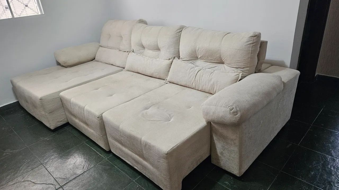 Sofá 3 Lugares Retrátil  - Foto 2