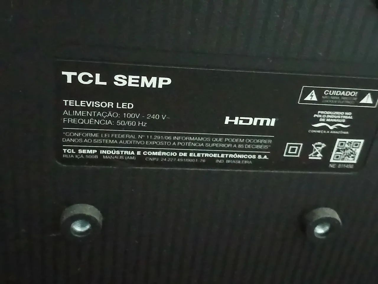 TV SEMP ROKU TV 43 POLEGADAS EM PERFEITO ESTADO - Foto 2