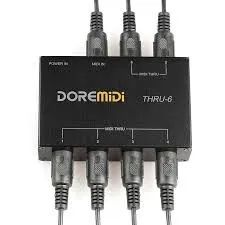 Divisor De Interface Midi Usb Host 5 Entradas Em 2 Saídas Usb - PRONTA ENTREGAPronta