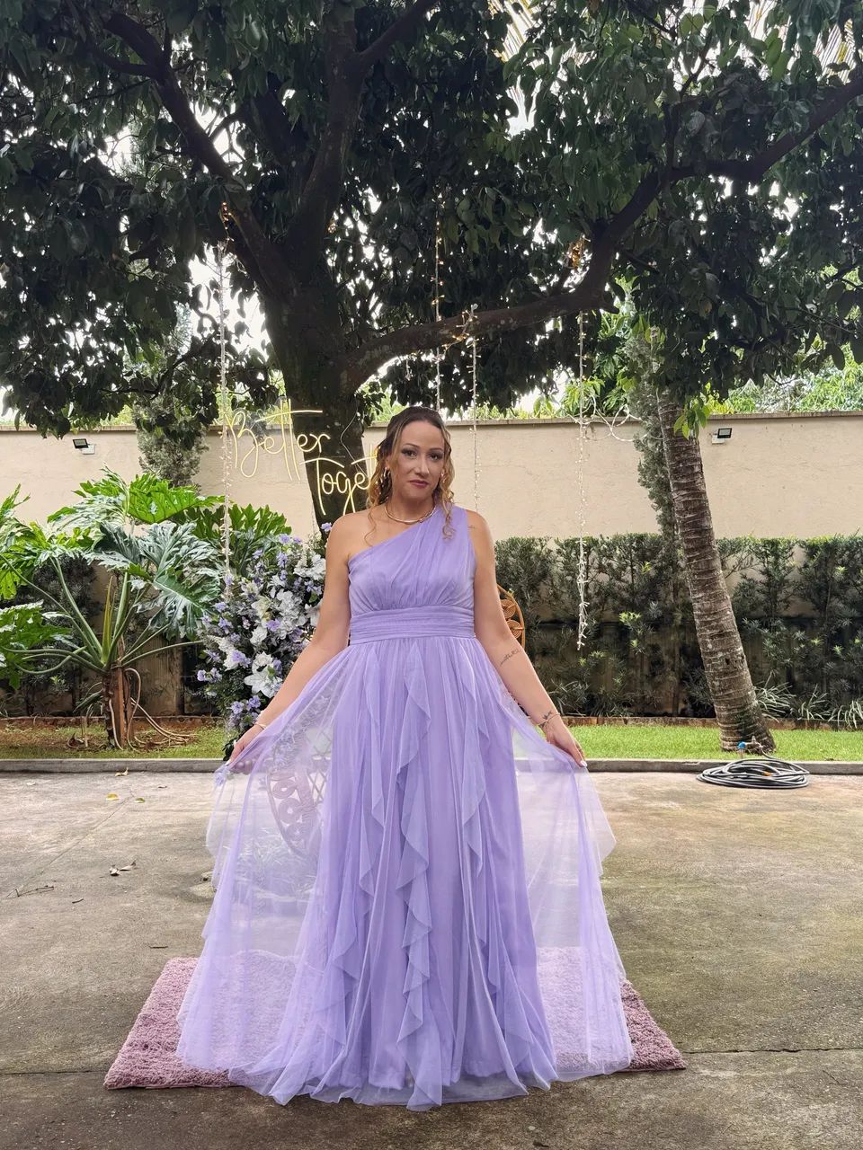 Vestido Lilás lavanda