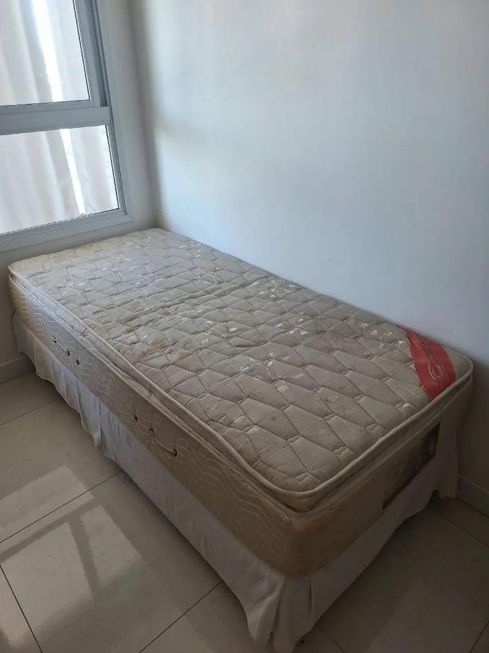 Cama e Colchão box solteiro  - Foto 2