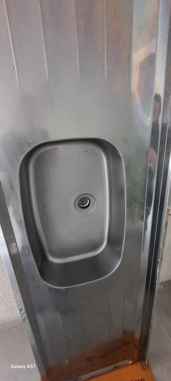 Pia de inox 2 metros - Foto 3