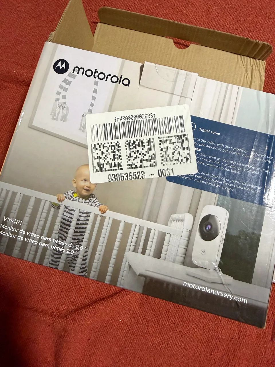 Babá eletrônica motorola VM481 - Foto 3