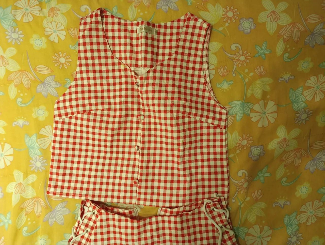 Conjunto xadrez vermelho nunca usado  - Foto 2