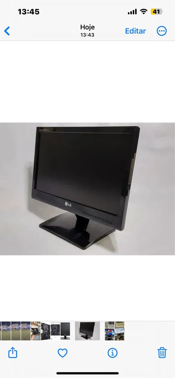 Monitor LG Flatron E1941c 19 Pol Led Lcd Wide - Foto 2