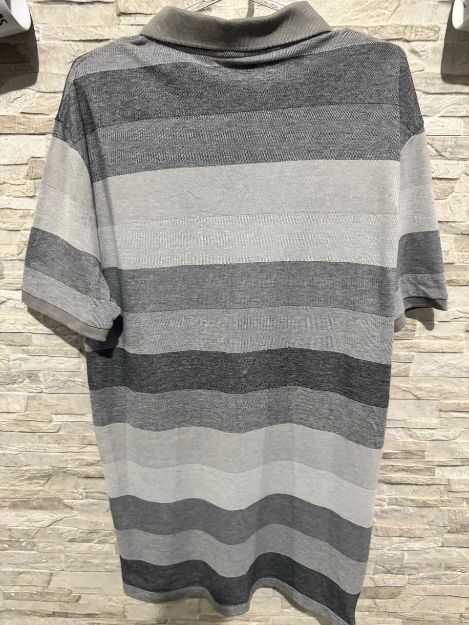 Camisa Polo Calvin Klein cinza - Foto 2