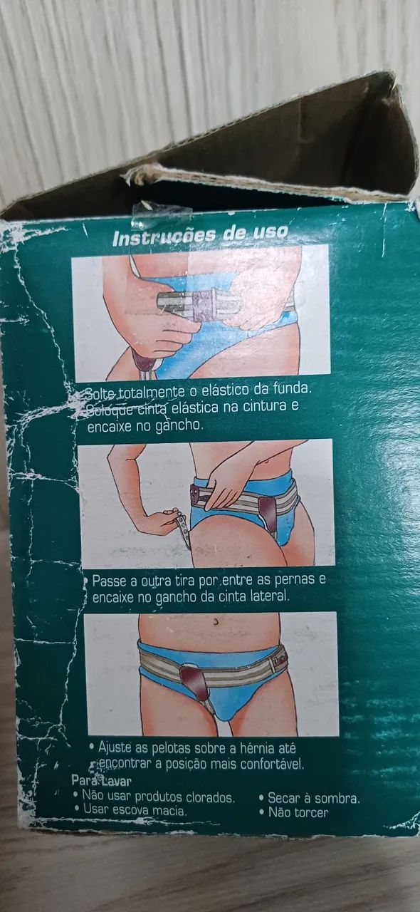Funda para Hérnia Inguinal tam 115 cm lado esquerdo - Foto 4