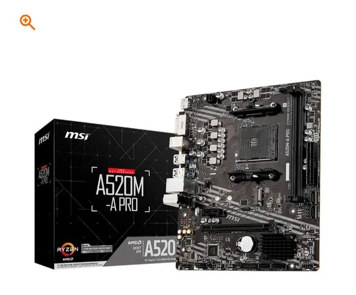PLACA MÃE MSI A520 PRO - Foto 2